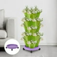 thumbnail image 5 of SSZMDLB under $5 Planting Tray, Movable Tray for Pots, Stackable Planting System Base for Strawberry Containers, Three Dimensional Garden Tool for Balcony Patio Greenhouse, Anti Slip Pad, 5 of 5