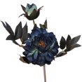 thumbnail image 1 of Ramo de flores artificiales de simulación, decoración para fiestas comerciales en el hogar (azul oscuro), 1 of 2