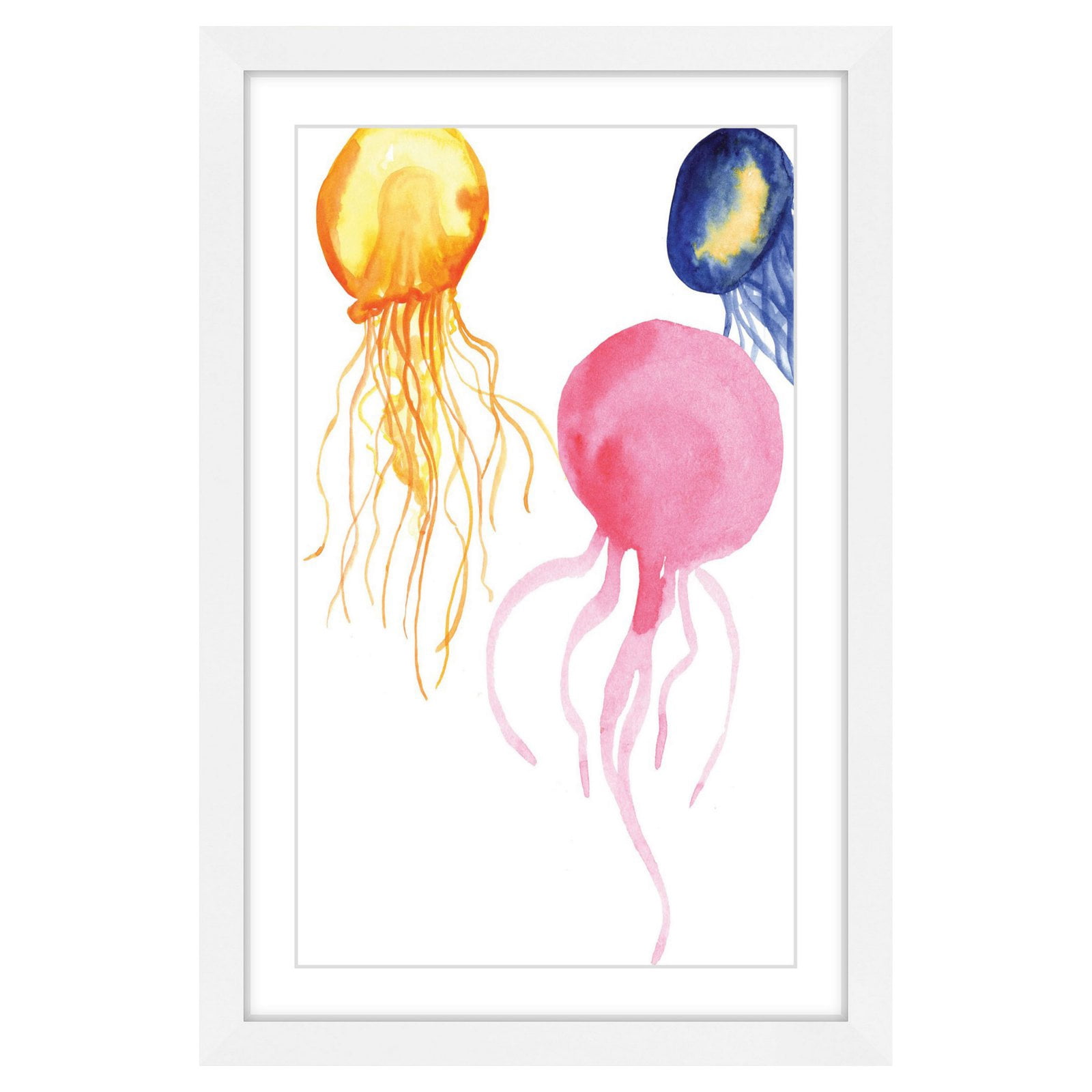 "Jellyfish" Framed Painting Print