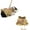 Light Brown, variant on Small Animal Harness Leash Dress Set, Clothes Dress for Bunny Guinea Pig, Rabbit Dress with Bowknot, Small Pet Adjustable Vest Harness Leash Green L