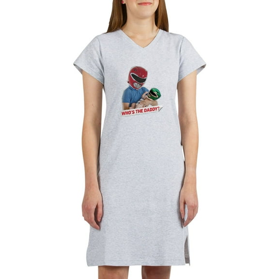 CafePress - Power Rangers Who's The Daddy? - Women's Nightshirt