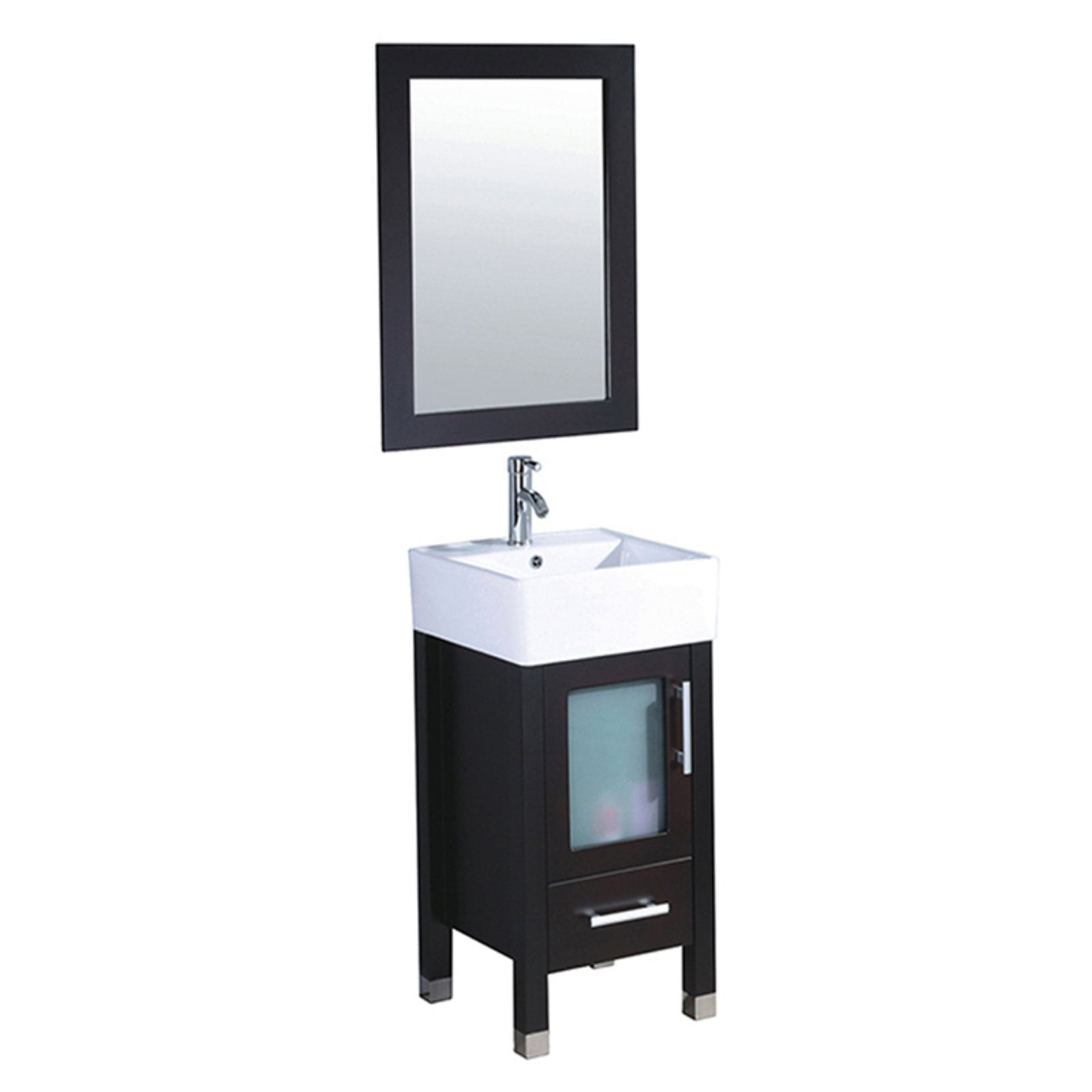 MTD Vanities Malta 18 in. Single Sink Bathroom Vanity Set