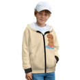 thumbnail image 3 of Chaqlin Bohemian Horse Hooded Zip Up Jacket for Kids and Boys - girl Fuzzy Sweatshirt Soft Fuzzy Pullover with Pockets for Fall and Winter, 3 of 7