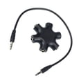 thumbnail image 5 of ZLight 3.5mm Audio Splitter Headset Accessory Professional Stable Converter Equipment Small Earphone Adapter Adapting Tools black 1Set, 5 of 5