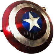 Broken Captain Shield 75th Anniversary America Shield Alloy Metal 22 inch Red