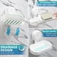 thumbnail image 3 of Organizador de ducha duradero con instalación sin perforaciones, la ventosa proporciona una sujeción fuerte para un uso intensivo en el baño o la cocina (reutilizable), 3 of 6