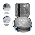 thumbnail image 3 of Haosy Blue Lace Cherry Heart Reusable Lunch Box Men/Women Insulated Lunch Bag for School Picnic Travel, 3 of 6