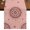 Red, variant on Table Runners 108 Inches Long Dress Scarves, Pink Floral Farmhouse Coffee/Dining/Kitchen Table Runner for Living Room, Circular Flowers Ethnic Abstract Aesthetic 13x108 Inch
