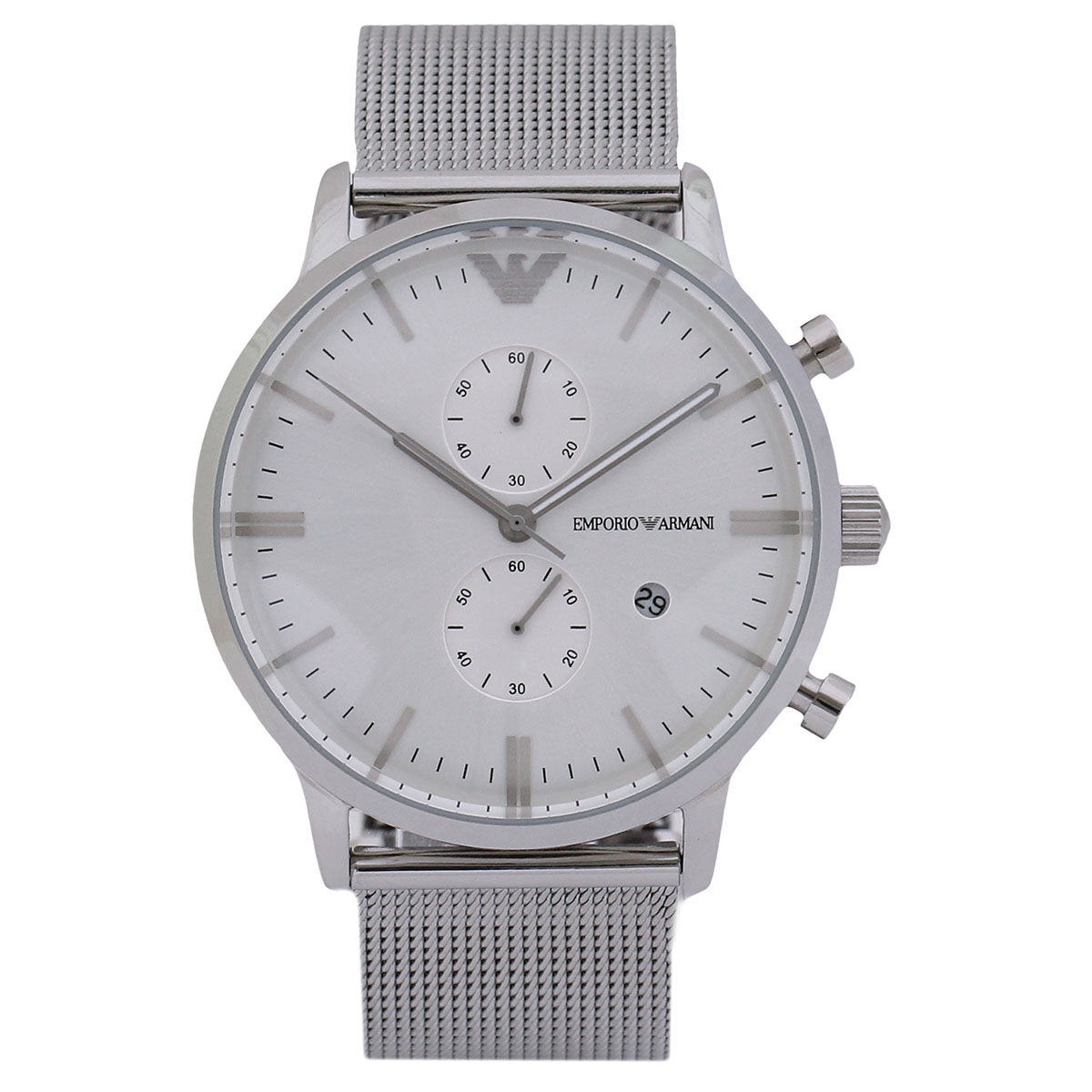 armani white watches