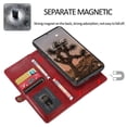 thumbnail image 2 of Samsung S23 S22 S21 S20 S10 S9 S8 Plus Ultra Fe Note20 Note10 Note9 Note8 Plus Ultra Case, Card Slot Holder Cash Pocket PU Leather Sleeve Magnetic Clo Cheap and fine, 2 of 5