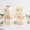 15cm*2, variant on Foldable Paper Buffet Table Risers Set with Acrylic Top, Cardboard Cylinder Food Display Stands for Cake, Cupcake and Dessert Party Decor