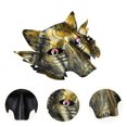 thumbnail image 2 of 2 piezas de máscara de animal de 2 piezas Masilla de diseño de lobo máscara decorativa de máscara de Halloween Mask, 2 of 8