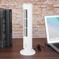 thumbnail image 2 of Gonetre Enfriador de aire portátil, ventilador vertical sin aspas, ventilador de aire acondicionado de escritorio USB, miniventilador de torre de refrigeración para oficina en casa, 2 of 5