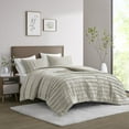 thumbnail image 4 of Beautyrest Maddox 3 Piece Oversized Duvet Cover Set, 4 of 9