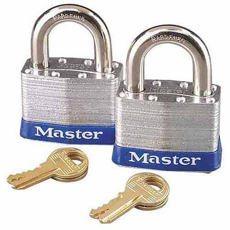 Upc 071649032677 Master Lock 5t 2 No 5 Laminated Padlock 2 Per Pack Upcitemdb Com