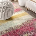thumbnail image 5 of JONATHAN Y CONTEMPORARY POP 2 x 8 Runner Rug, Modern Abstract Vintage - Cream/Pink, CTP105B-28, 5 of 10