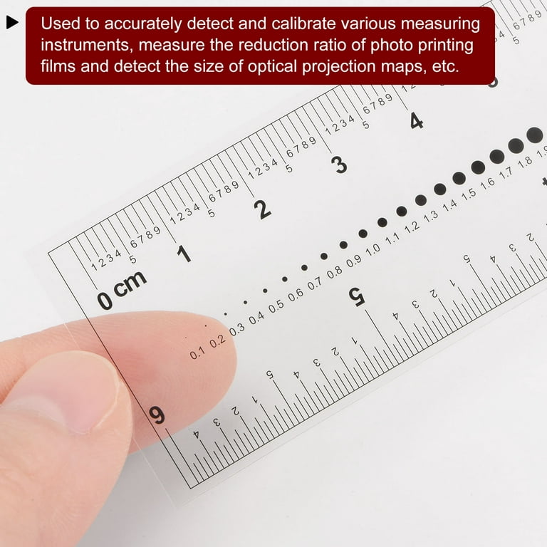 20pack Of Plastic Rulers 12-inch Ruler Flexible Ruler, With Inches And  Metric System