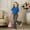 F-533Blue, variant on ZHOGXU Big Kids Girls Outfit Bow Printed Short Sleeve Round Neck Top And Flare Pants Two Piece Comfortable Fashion Sets For Daily Wear Beige 9-10 Years