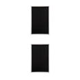 thumbnail image 2 of Injueey Window Blinds Privacy Blackout Drape with Car Non-woven Sun Indoor Reusable Curtain Fabric String Shade Balcony Apartment Negro 90x180cm 2piezas, 2 of 6