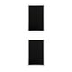 thumbnail image 2 of Toystoory Window Blinds Home Privacy Light Blocking Curtain Sun with String Balcony Removable Room Shade Reusable Drape Blackout Negro 90x180cm 2piezas, 2 of 6