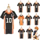thumbnail image 2 of Disfraz de cosplay de Haikyuu de 9 estilos, uniforme de uniforme de uniforme de Hinata Shyouyou Kageyama, club de voleibol de la escuela secundaria Karasuno, 2 of 5