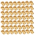 thumbnail image 6 of KALLORY 100Pcs Golden Copper Alloy Octagonal Pattern Embedment Nuts for Industrial Use and Diy Projects, 6 of 8