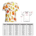 thumbnail image 2 of Autumn Harvest Maple Leaves Thanksgiving Women's T-Shirt Short Sleeve T Shirts Tops Tee Ladies Loose T, 2 of 6