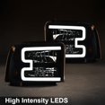 thumbnail image 2 of Faros LED PIT66 compatibles con Ford F250 F350 de 2005 a 2007, 2 of 9