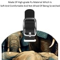 thumbnail image 4 of Square 2Pack PU Leather Elephant Cruise Luggage Tag with Privacy Cover and Name ID Tag for Travel Handbags Backpacks Luggage Tags, 4 of 6