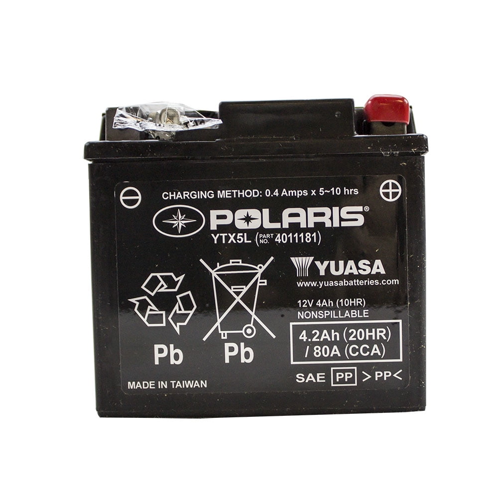 Polaris 4011181 OEM 12V Battery 20012019 Outlaw Sportsman Predator