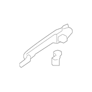 Genuine OE Mazda Handle, Outside - NG21-59-410C-70