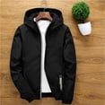 thumbnail image 5 of ATOGUTA Boys Windbreaker Jackets Zip up Thin Casual Hooded Coats Kids Sport Casual Windproof Outwear Size 3T-12, Black, 5 of 8