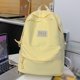 thumbnail image 3 of Oxford College Students Bag Mochila de mujer sólida de moda de gran capacidad (amarillo), 3 of 5