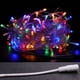 thumbnail image 4 of Guirnalda de luces LED navideñas para decoración de exteriores, 10 m, 20 m, color blanco, azul, blanco cálido y multicolor, con enchufe UE, Reino Unido y EE. UU., 4 of 5