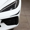 thumbnail image 6 of TINKI Front Bumper Lip Corner Decal Compatible with Chevrolet Corvette C8 Stingray 2020-2023, Front Lip Corner Decoration Strip Sticker, 6 of 12
