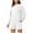 White, variant on 2 Piece Outfits for Women Sweatsuit Sweat Shorts Sets Oversized Crewneck Sweatshirt Cozy Lounge Workout Tracksuit (XL, White)