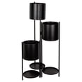 thumbnail image 2 of Metal Plant Stand, 6 Tier 6 Potted Indoor Flower Pot Stand Holder Shelf, Outdoor Foldable Decorative Storage Shelf Rack, 2 of 8