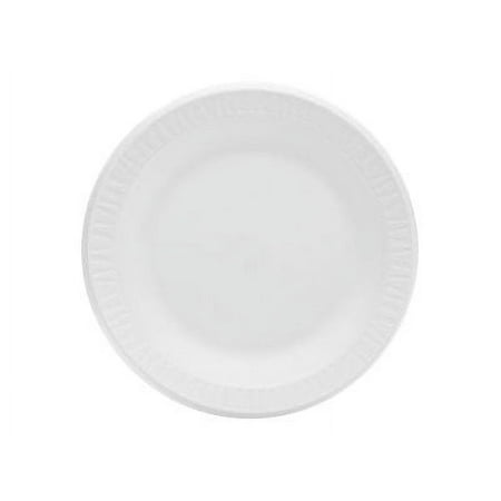 Dart Disp Foam Plate,10 1/4 in,White,PK500 10PWC