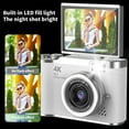 thumbnail image 3 of Generic Student Digital Camera 2.4 Inch Flip Screen Autofocus 1080P High Definition Selfie Beauty Camera, 3 of 5