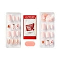 thumbnail image 3 of KISS imPRESS Limited Edition Holiday Short Square Press-On Nails, Pink, 30 Pieces, 3 of 11