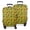 Green Sunflower Leaf, variant on Green Sunflower Leaf Pattern Luggage Cover Fashion Suitcase Cover Baggage Covers Fit 25-28 Inch Luggage (Go Travel)