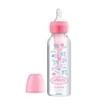 thumbnail image 2 of Dr. Brown's Options+ Baby Bottles, 8 oz/250ml, Botella estrecha, Diseños florales rosas, Paquete de 4 Dr. Brown's NA, 2 of 2