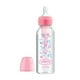 thumbnail image 2 of Dr. Brown's Options+ Baby Bottles, 8 oz/250ml, Botella estrecha, Diseños florales rosas, Paquete de 4 Dr. Brown's NA, 2 of 2