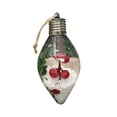 thumbnail image 2 of ¡Descuentos Flash!, Navidad Nueva decoración navideña LED emisores conos árbol de Navidad colgante creativo bola de Navidad transparente 6 piezas Akmoler, 2 of 8