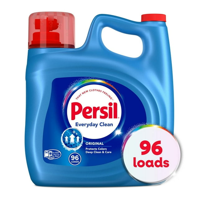 Persil Original Everyday Clean Liquid Laundry Detergent, 4.43L, 96 Loads