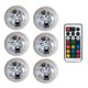 thumbnail image 2 of Luces LED tipo perilla para máquinas de granizados y decoración de fiestas: miniluces impermeables con control remoto para iluminación ambiental., 2 of 9