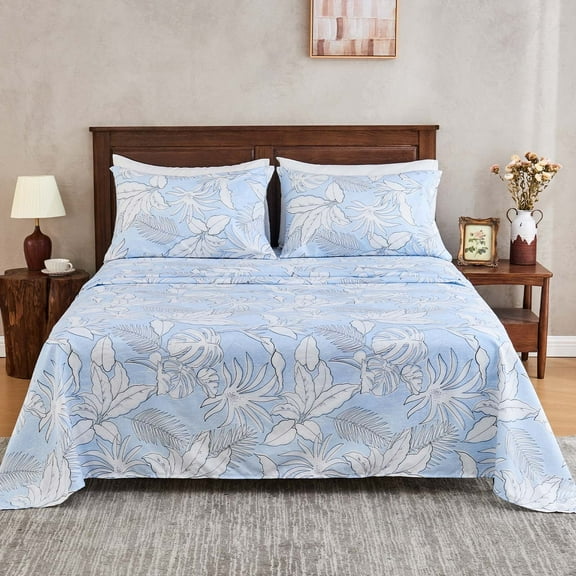 Gogreen 3PC Deep Pocket Twin XL Sheet Set Fit 16", Breathable Microfiber Super Soft Twin XL Size Sheet Set, Luxury Hotel Style Home Decor Twin XL Bed Sheet Set, Gift for Women, Men