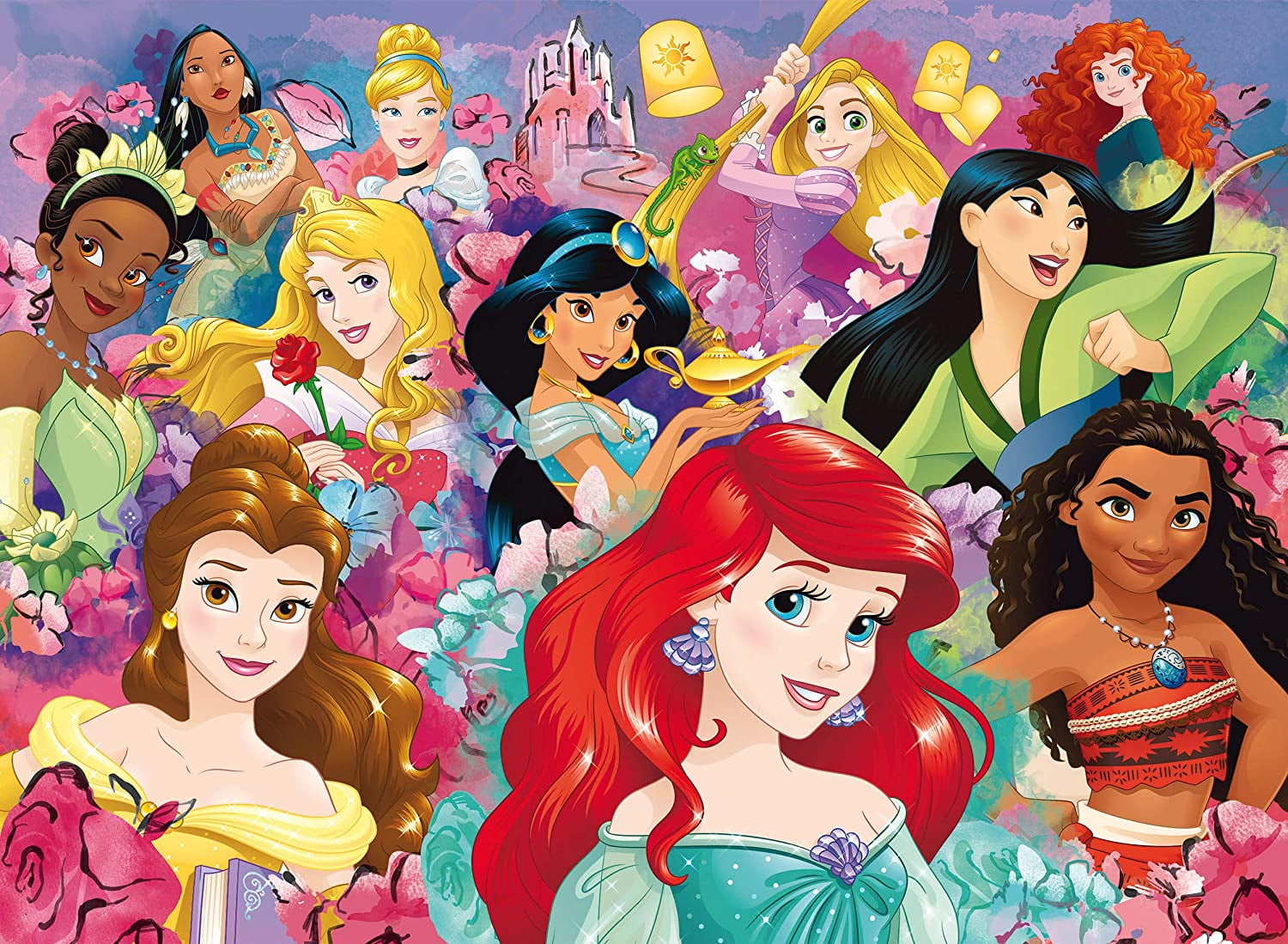 Ravensburger Disney Princess Puzzle, 150 Pieces, XXL Format, Ages