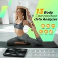 thumbnail image 3 of Scale for Body Weight and Fat Percenta , Digital Accurate Bathroom Smart Scale with Lar Display, FSA&HSA Eligible 13 Body Composition Analyzer Sync App, 3 of 7
