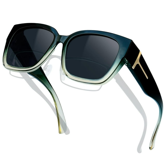 Lentes de Sol Polarizados KANASTAL UV400 para Usar Sobre Anteojos